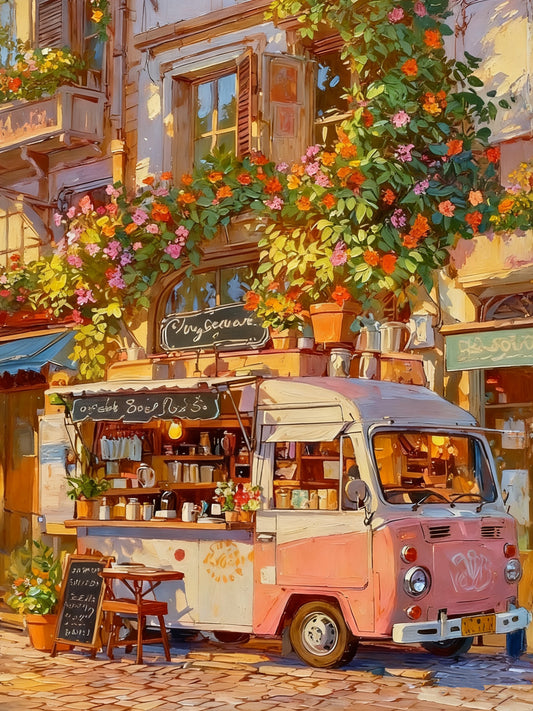 Pink Cafe Van