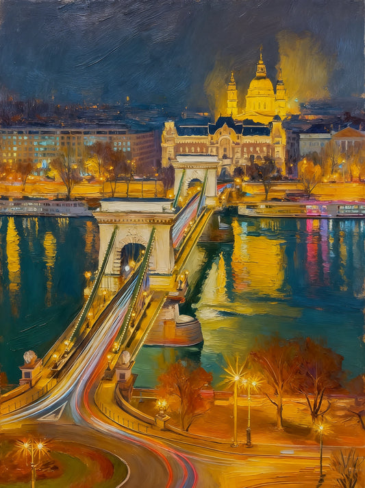 Szechenyi Chain Bridge Budapest