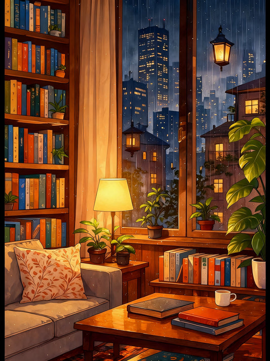 Rainy Night Reading Nook
