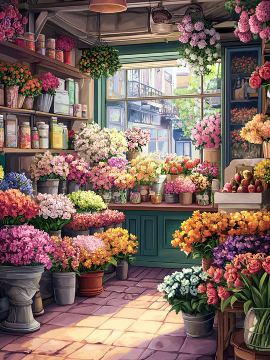 Inside Flower Shop