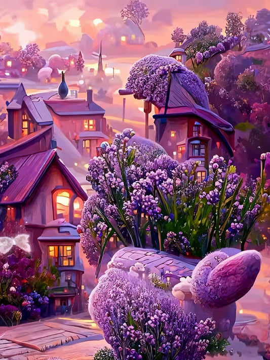 Purple Flower Town