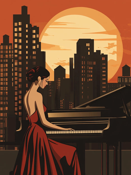 Red Dress Lady