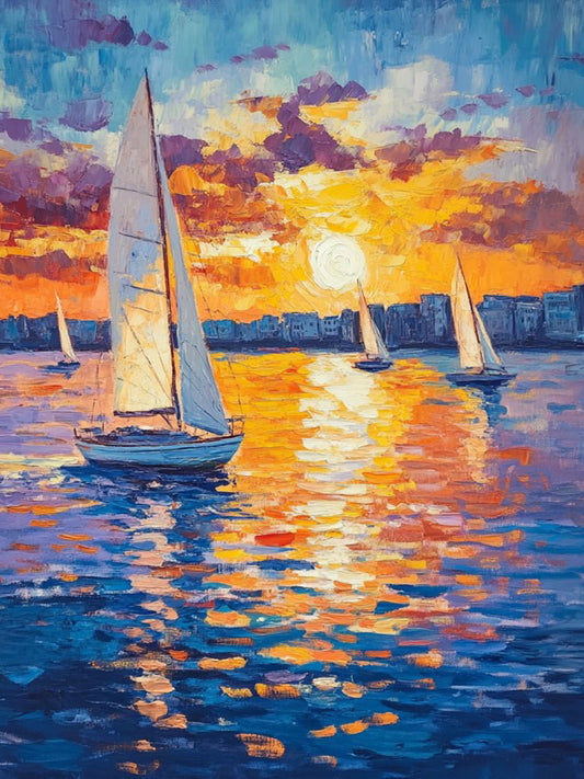 Sailboat at Sunset