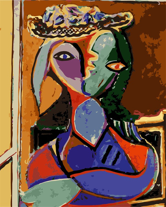 Seated Woman BY Pablo Picasso