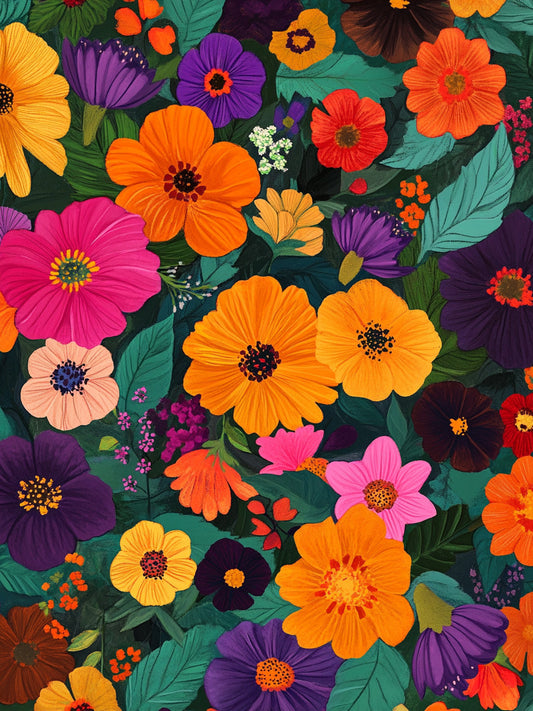 Wild Flowers Yellow